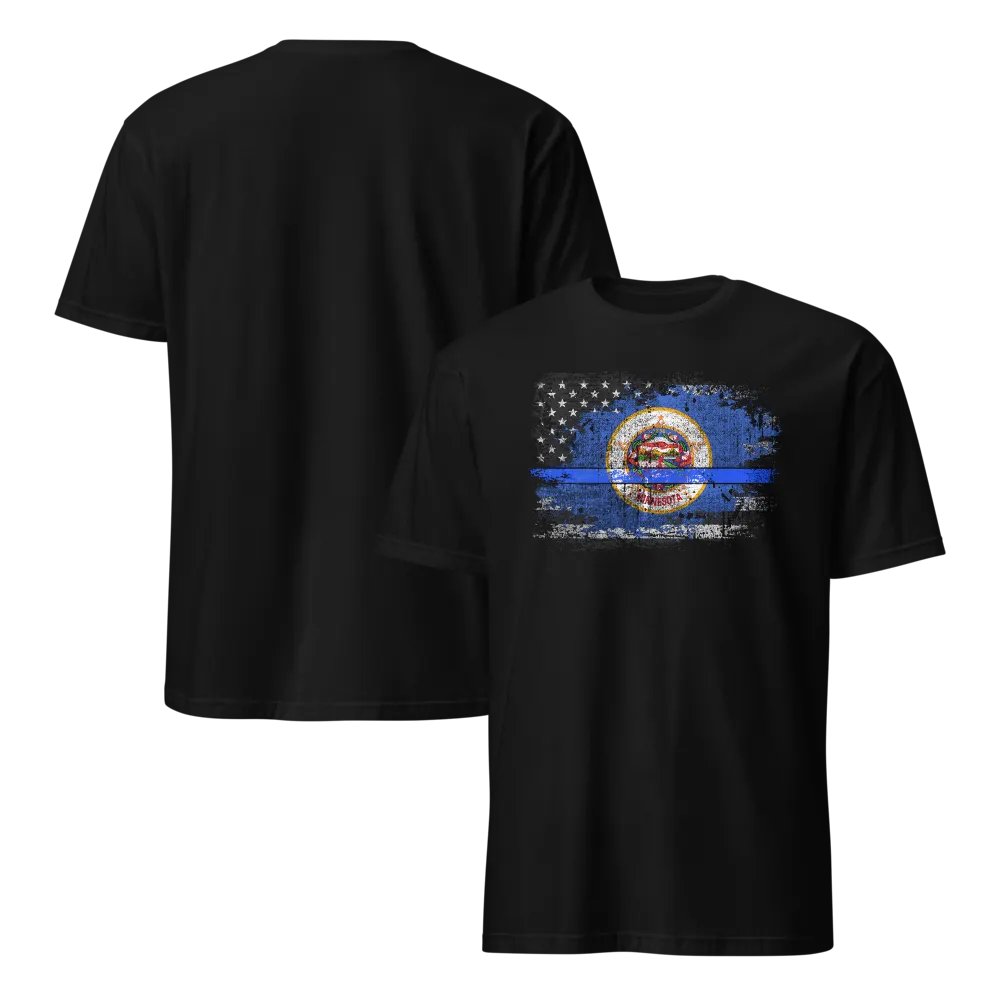 Minnesota Thin Blue Line Flag product image (6)