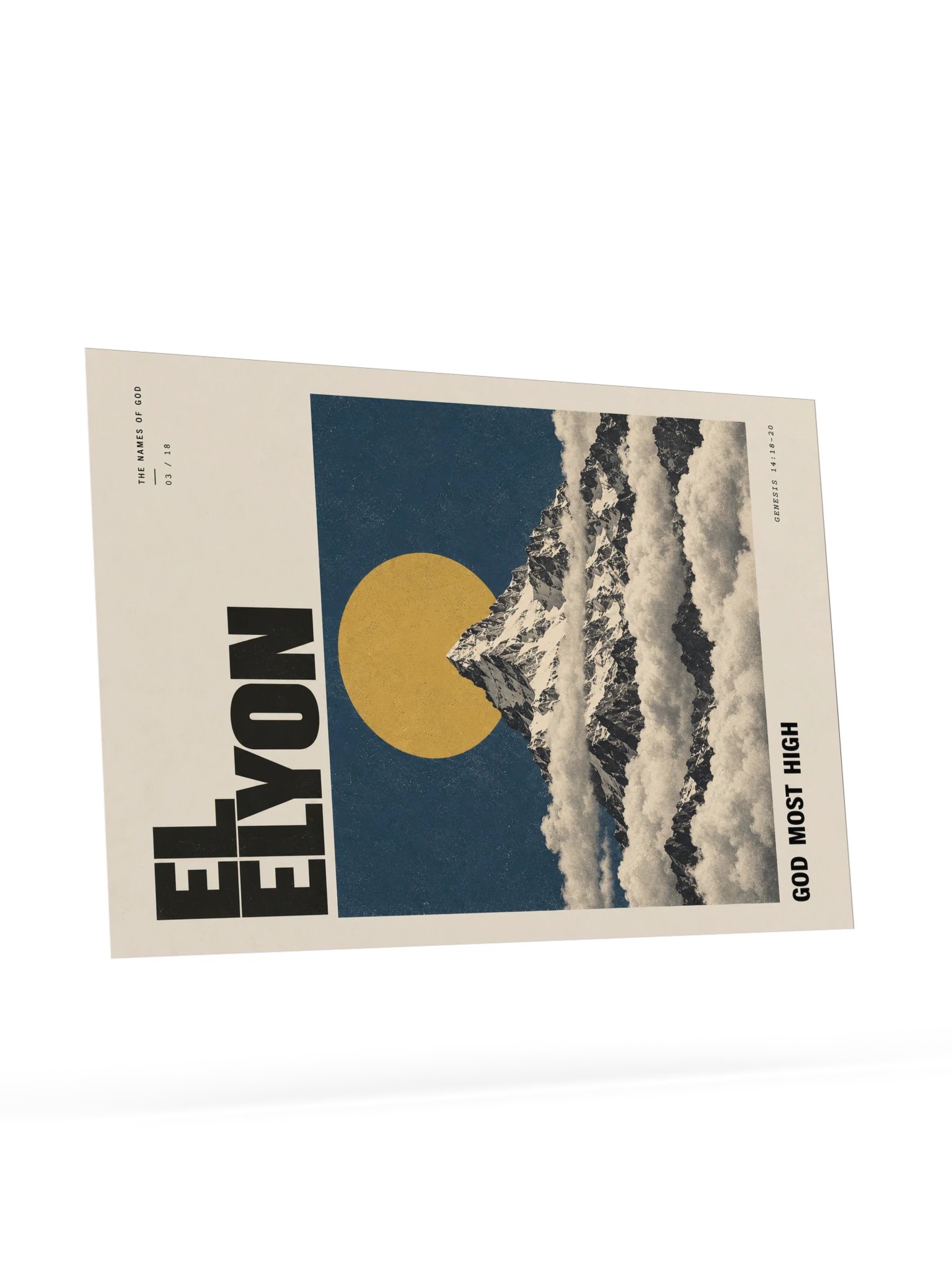 El Elyon | Names of God Art Print product image (9)