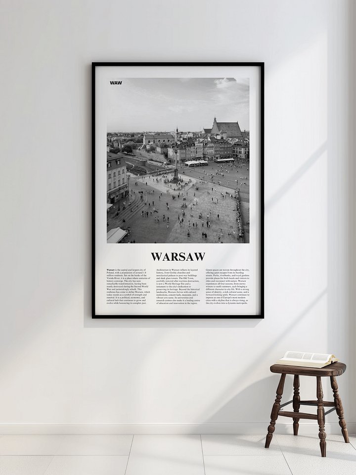 Warsaw 02 Newspaper Poster product image (2)