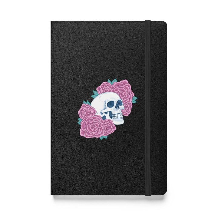 Floral Skull notebook v.2 product image (1)