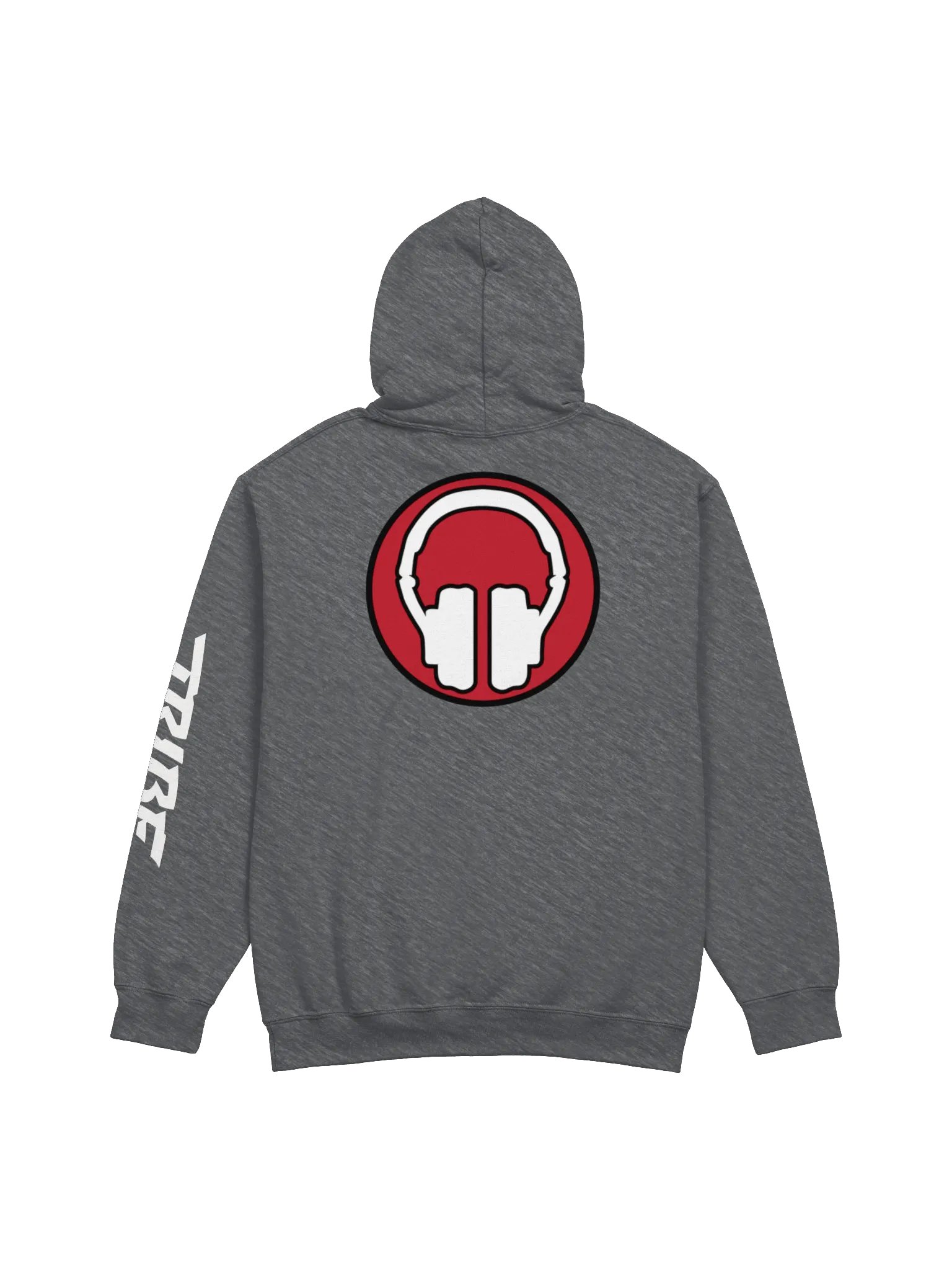 Front | Back | Arm Print Club Ready DJ School Gildan® Classic Hoodie product image (2)