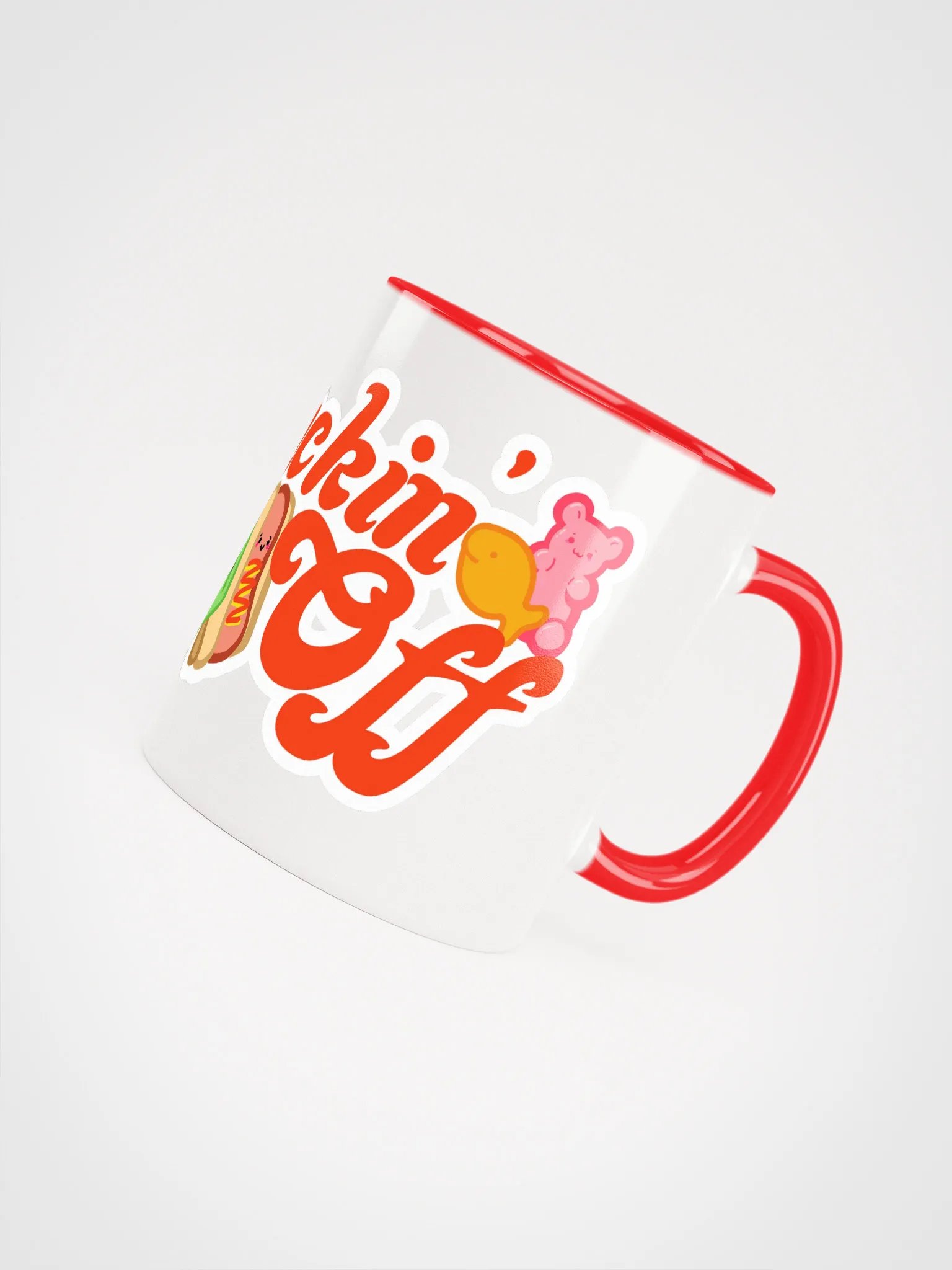 Snackin' Off Mug (Red Font) product image (5)
