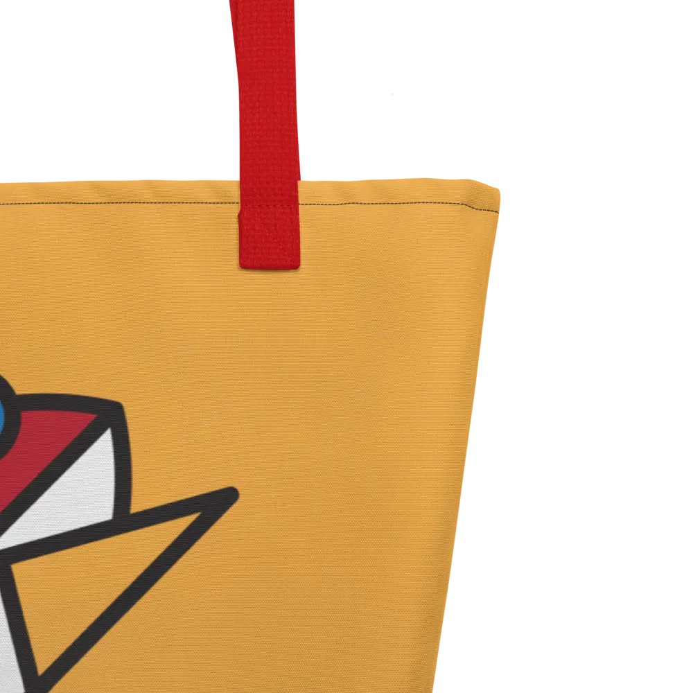 Bau Frog Icon / MO Tote Bag / Yellow product image (9)