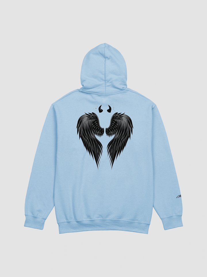MoopyDevil Hoodie (White/Pink/Blue) product image (6)