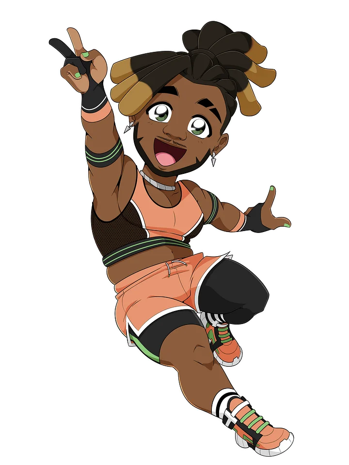 Chibi MomoCon Mascot Sticker product image (1)