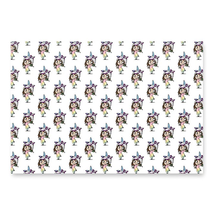 Unicorn Kid Gift Wrap product image (2)