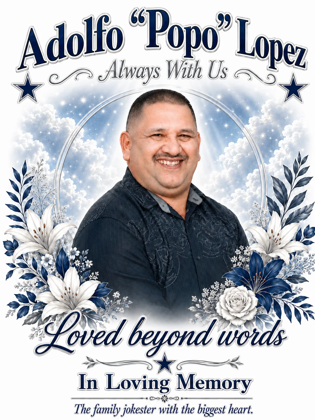 Adolfo “Popo” Lopez Memorial Magnet product image (1)