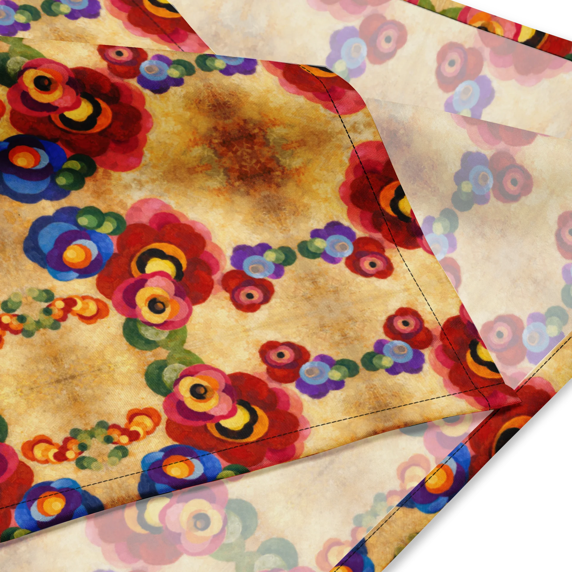 Radiant Cycles Floral Bandana product image (4)