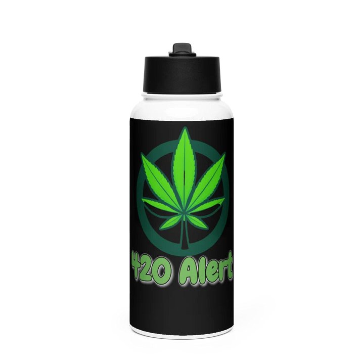 420 Alert Stainless Steel Water Bottle product image (1)