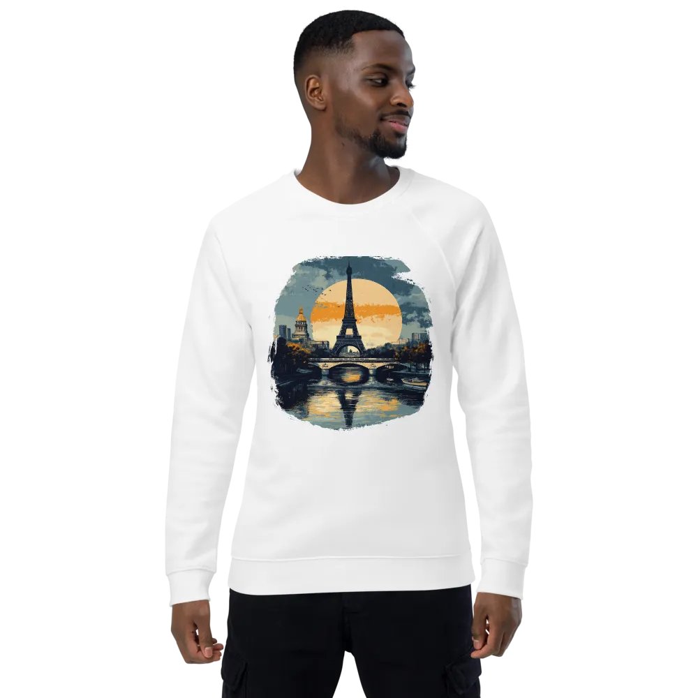 Paris Sunset Sweatshirt - Eiffel Tower Romance product image (1)