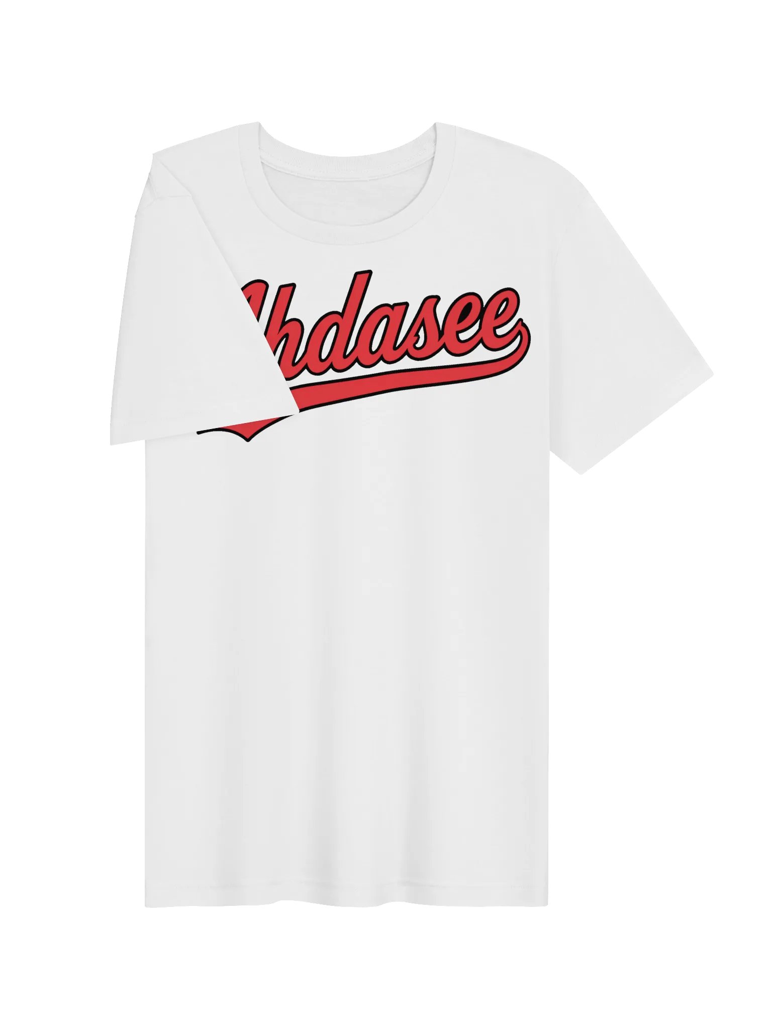 Ahdasee Records Tee - White product image (2)