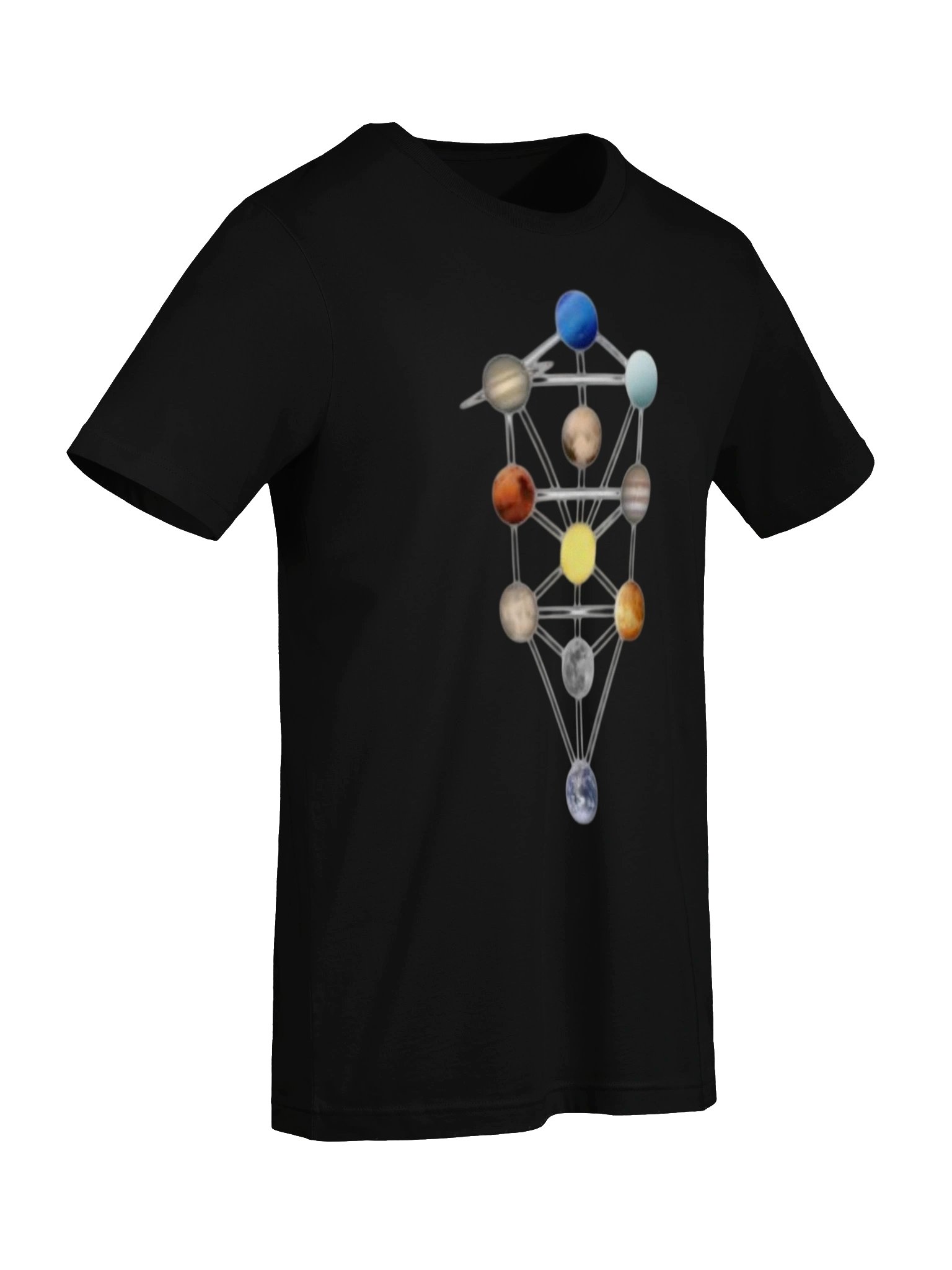 Tree of Life T-Shirt • Kabbalah Sefirot Shirt • Sacred Geometry Tee • Jewish Mysticism • Spiritual Meditation Shirt product image (7)