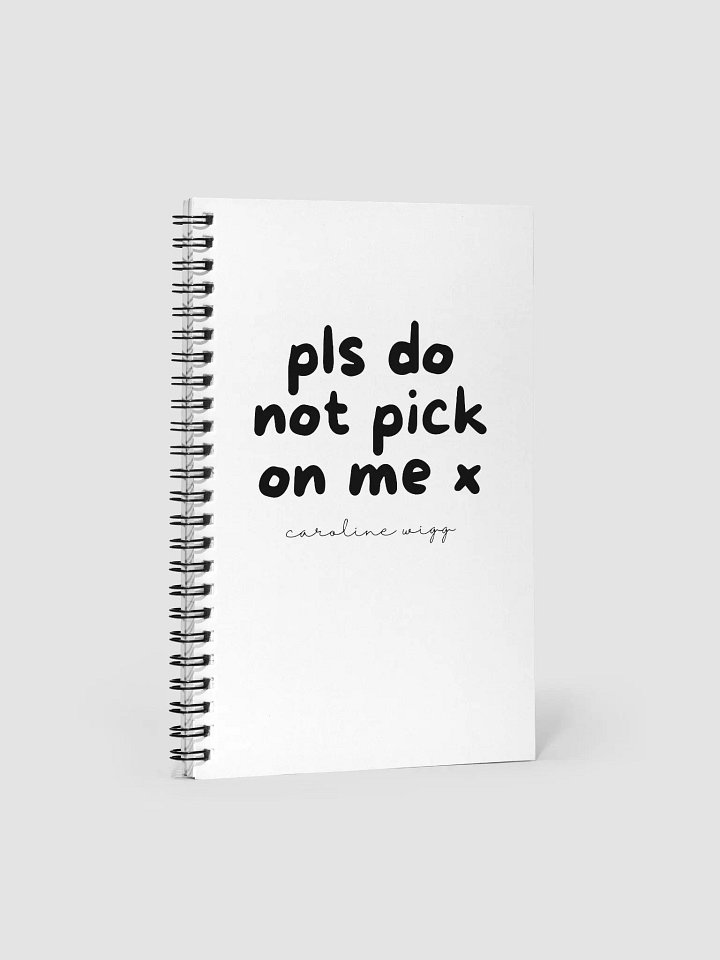 Don't Pick Me Notebook product image (1)
