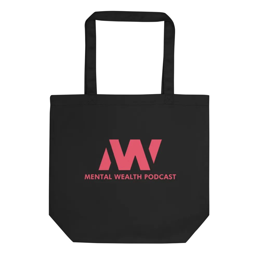 Mental Wealth Pod - Eco-friendly reusable bag (Black) product image (1)