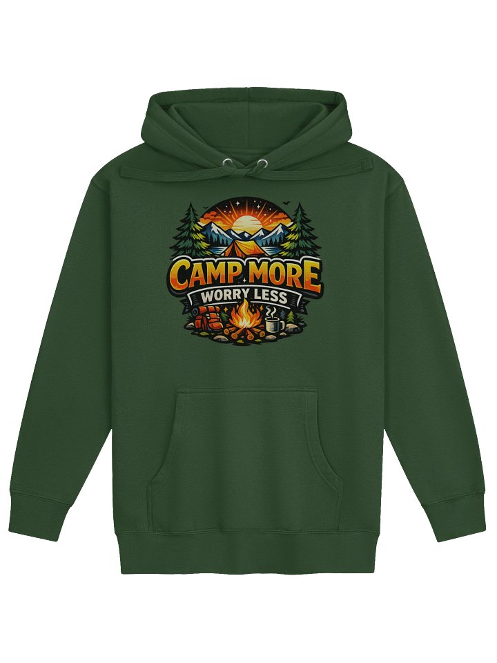 Camp More, Worry Less Hoodie product image (2)