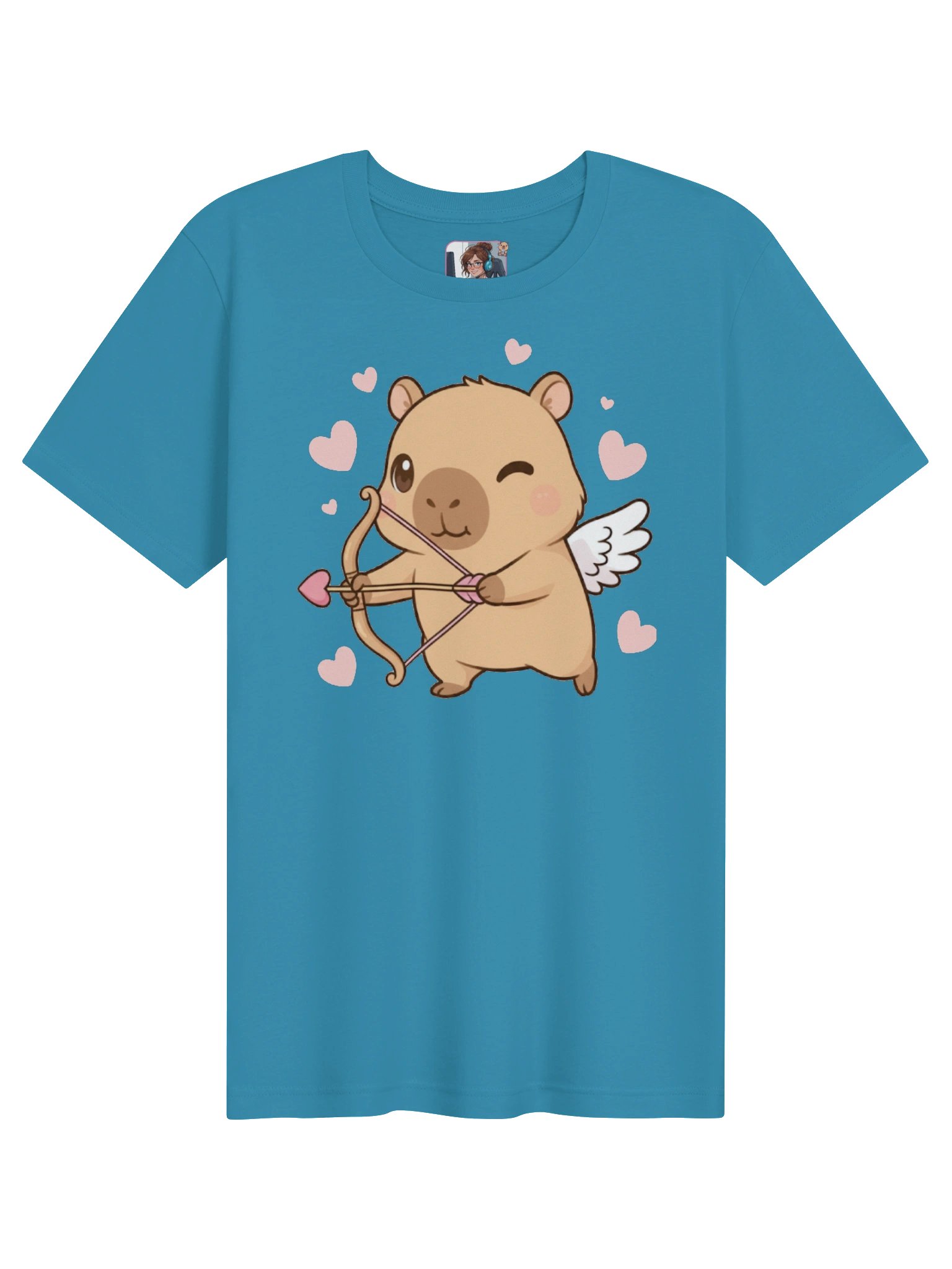 Cupid Capy T-Shirt product image (1)