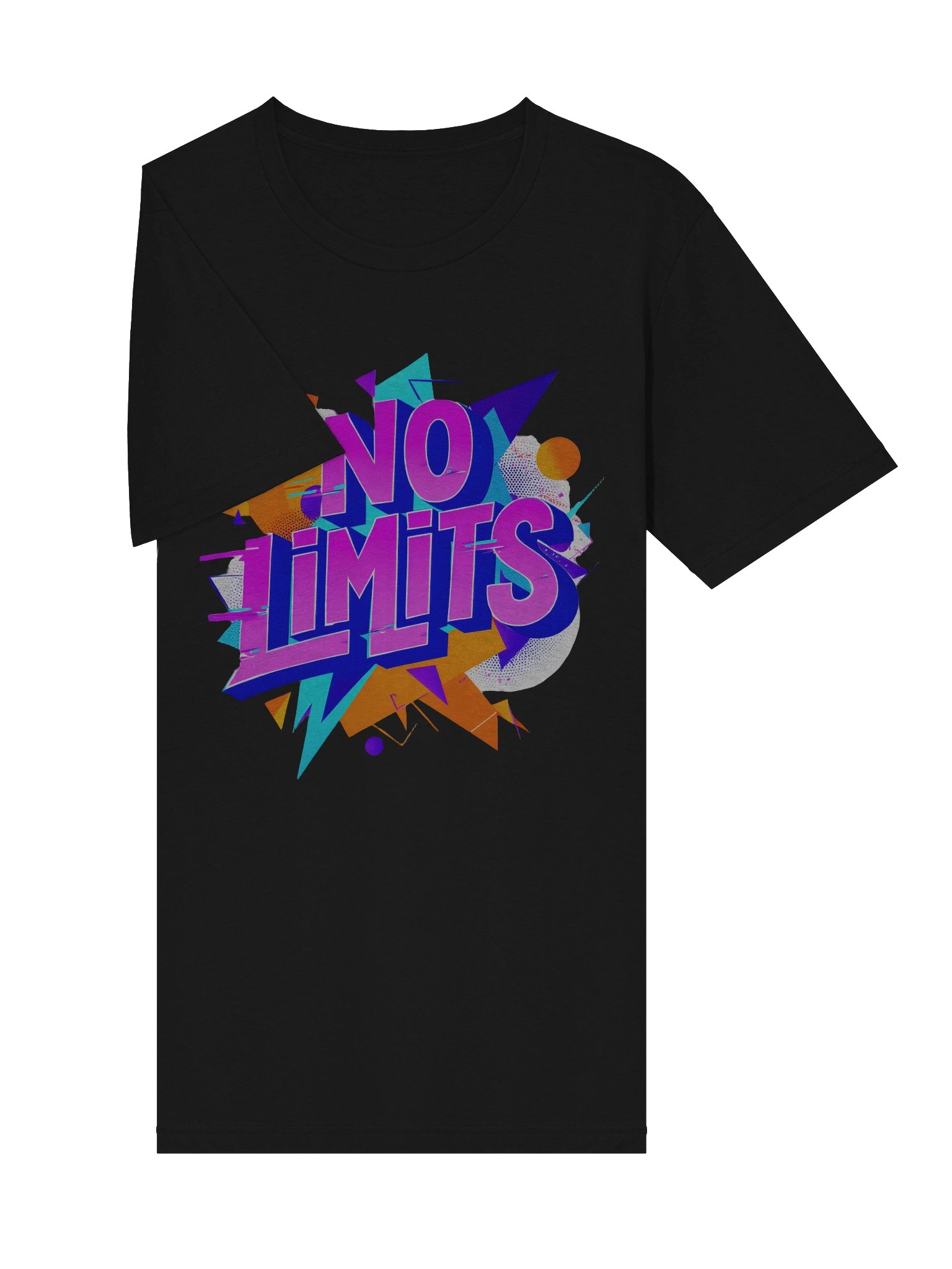 Limitless Vibes Tri-Blend Tee – No Limits Graphic Shirt for Men & Women product image (5)