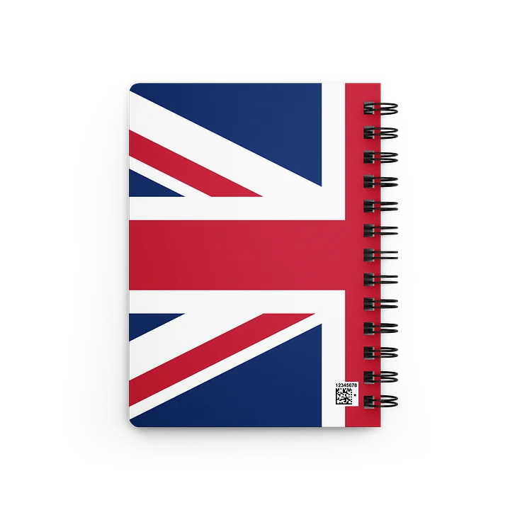 Kools Engels Vlag Notitieblok product image (2)