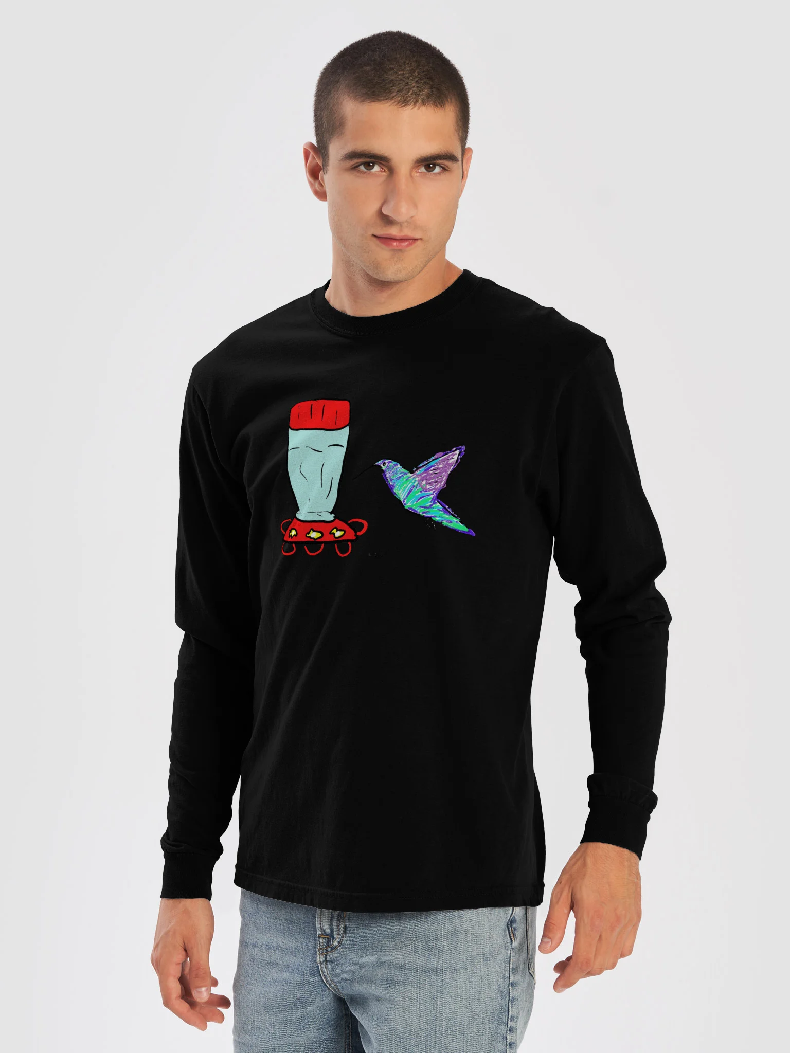 Hummingbird long sleeve tee product image (26)