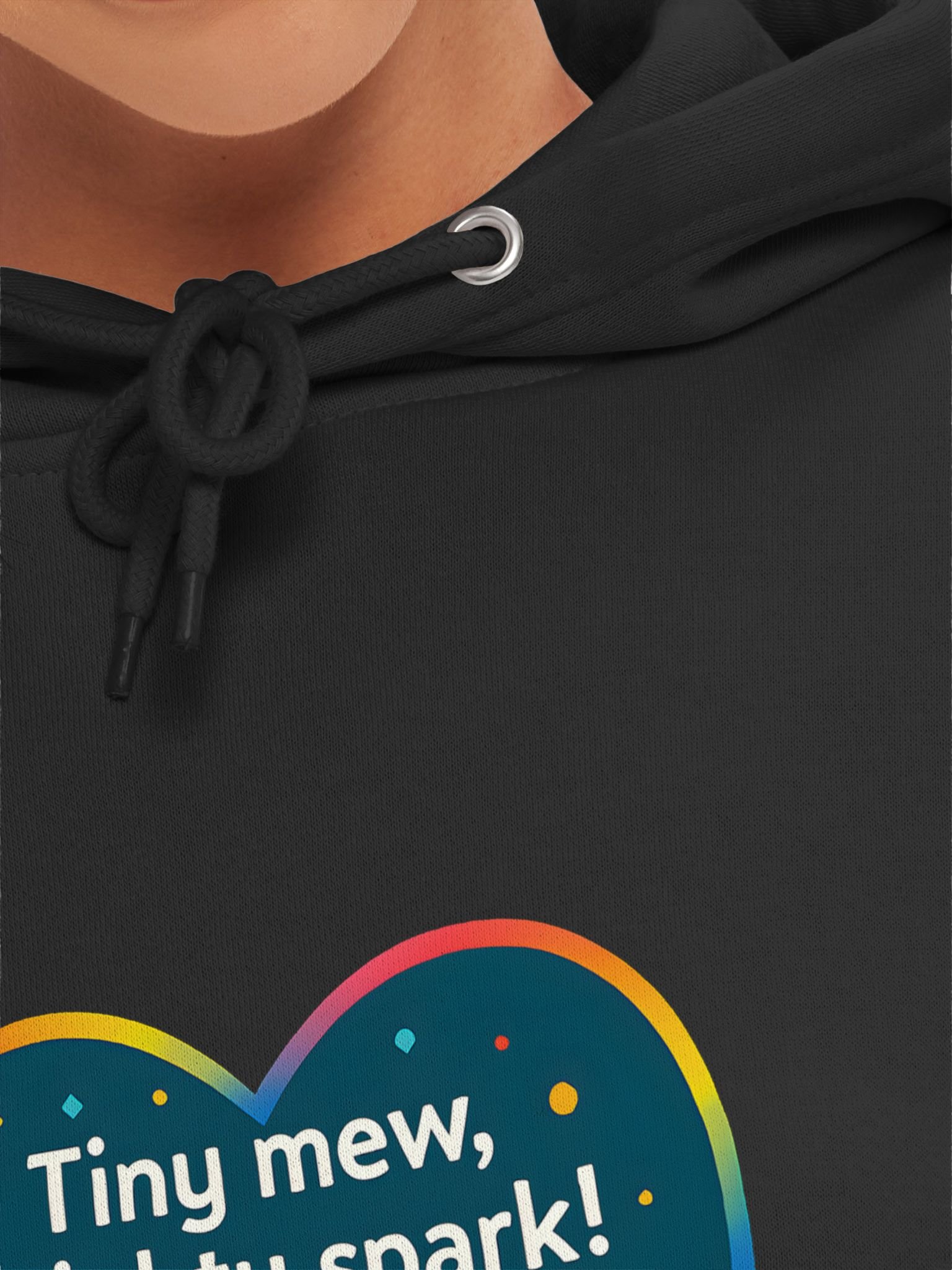 Rainbow Heart Cats Pullover Hoodie product image (7)