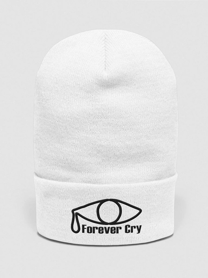Forever Cry - Black #1 - Yupoong Cuffed Beanie product image (1)
