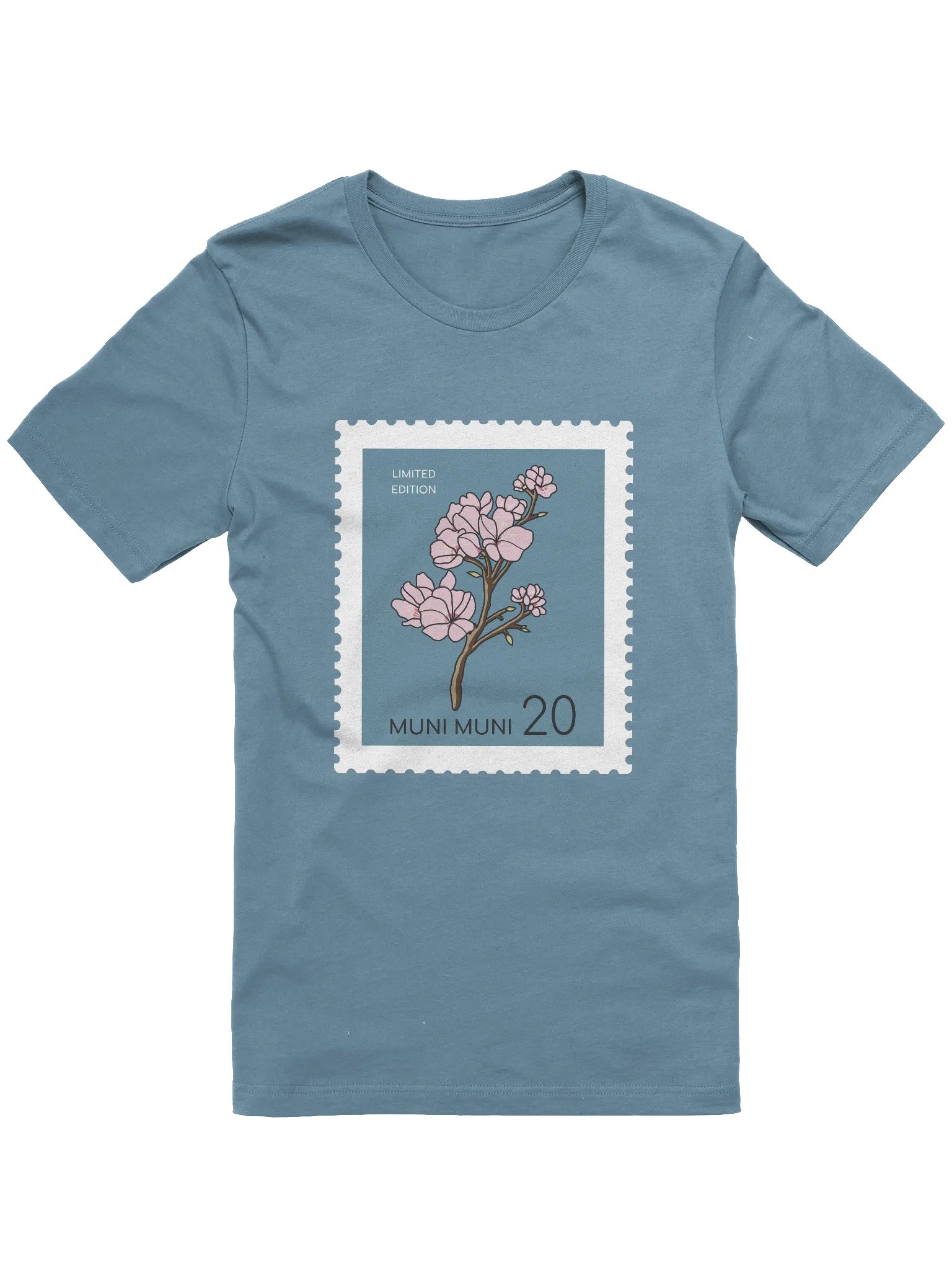 Cherry Blossom Stamp T-Shirt product image (2)