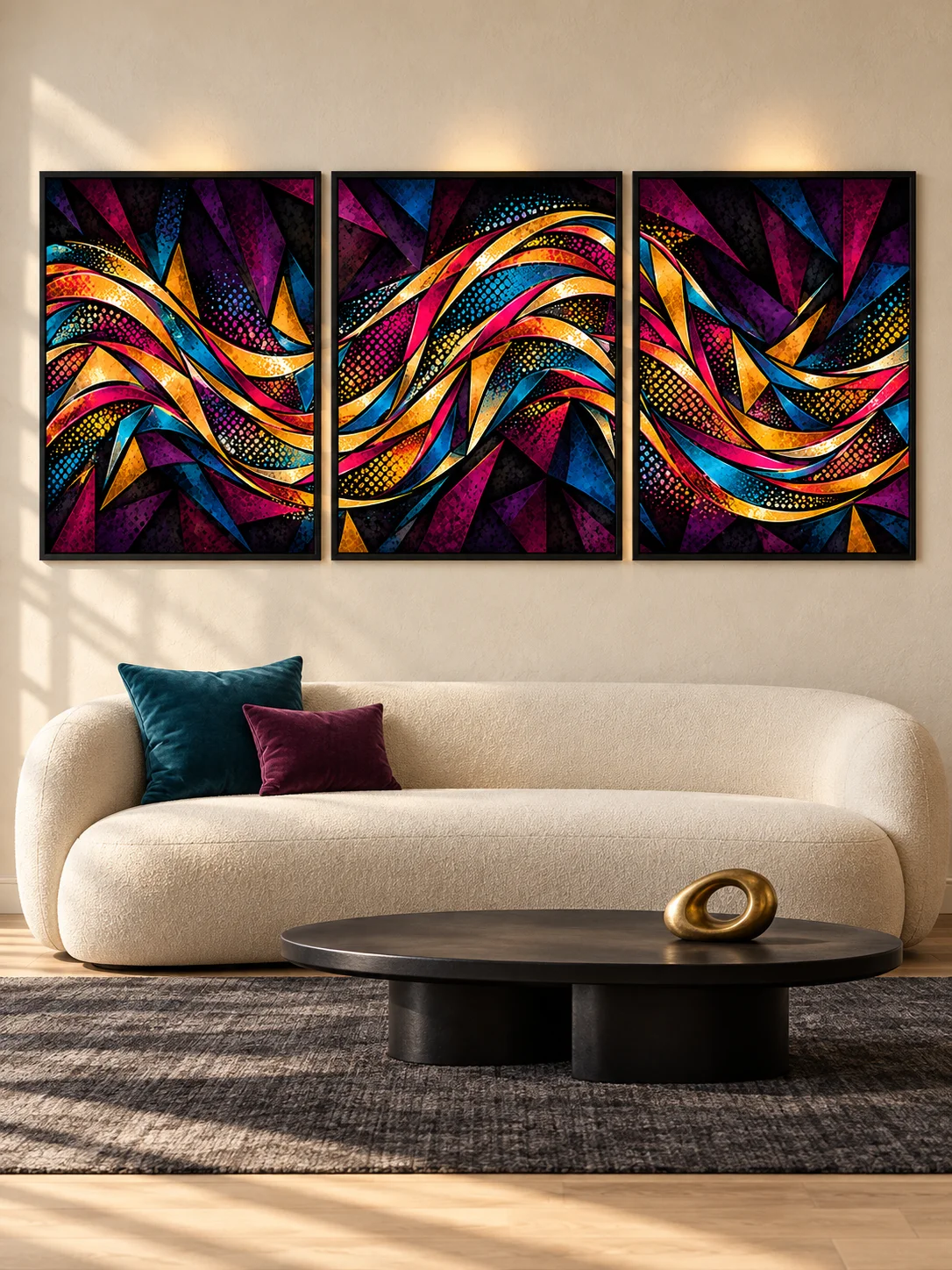 Threads of Connection — The Continuing Wave | Right Panel, 16″ × 20″ product image (4)