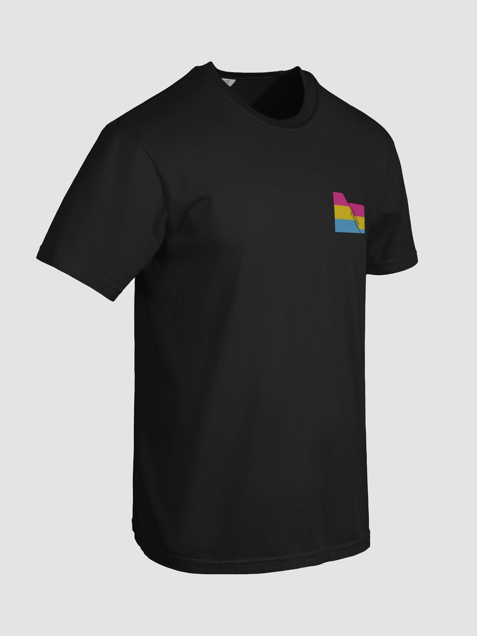 Faulted Pride Flags- Pan T Shirt product image (31)