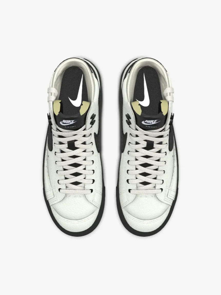 N1K3-C1TY Subvert Blazer High - Bone product image (3)