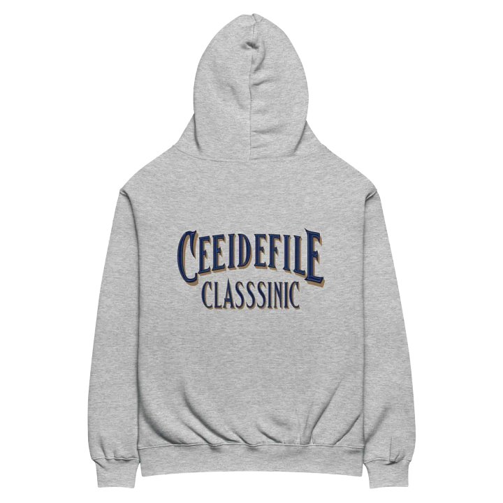 Classinic 3D Text Unisex Hoodie product image (2)