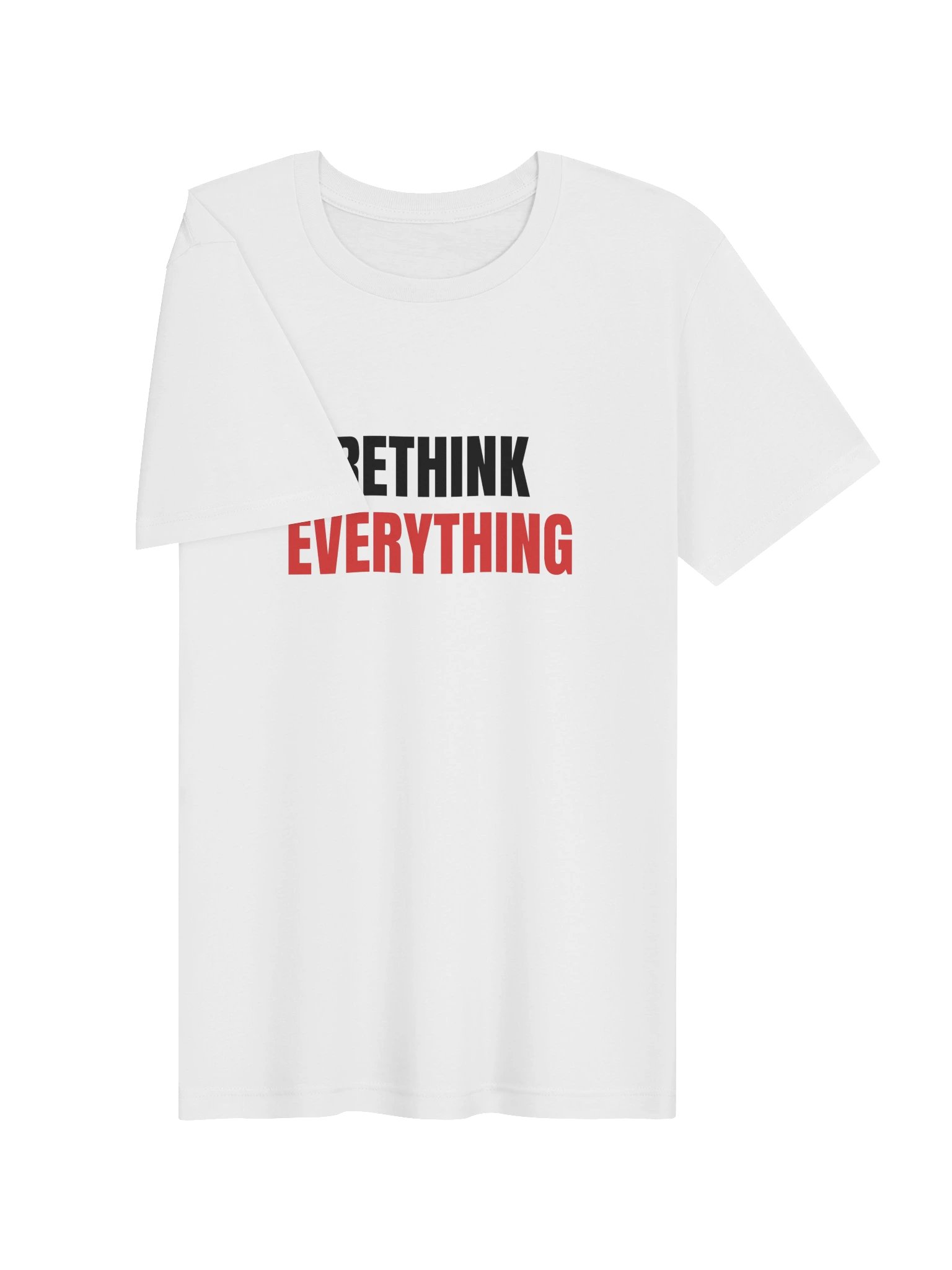 Rethink Everything T-Shirt, White product image (3)