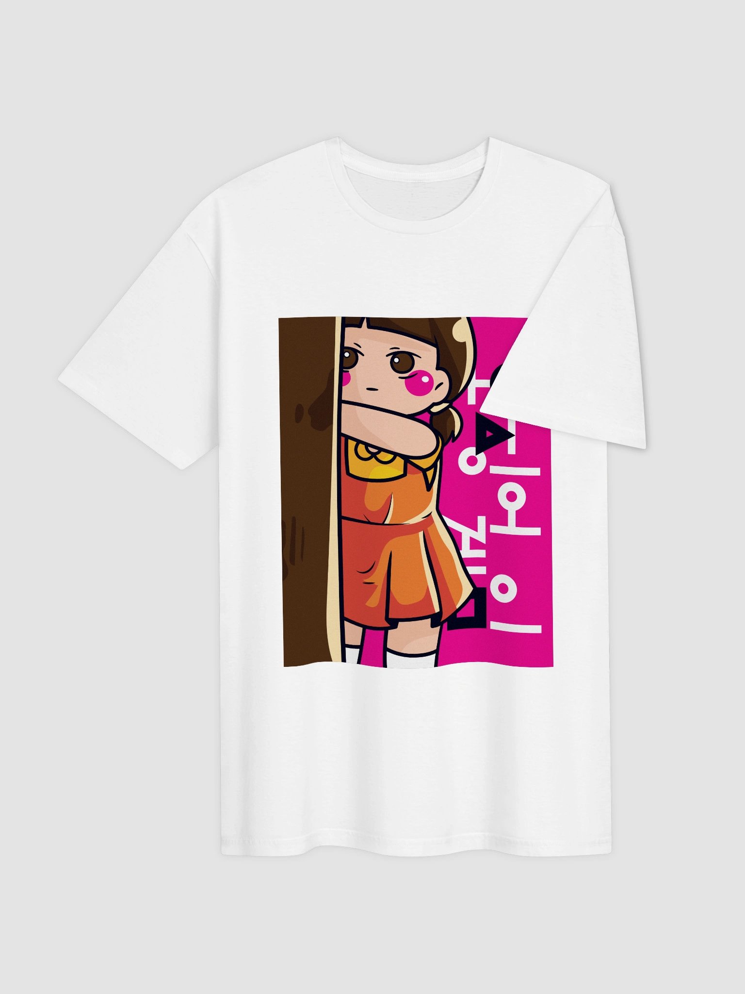 Peekaboo Blush Unisex T-Shirt product image (4)