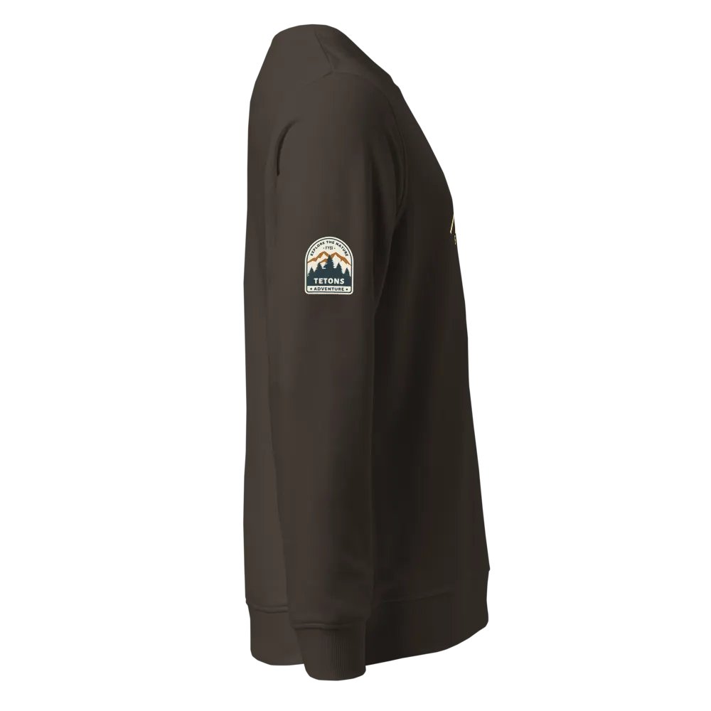Grand Tetons organic sweatshirt product image (2)