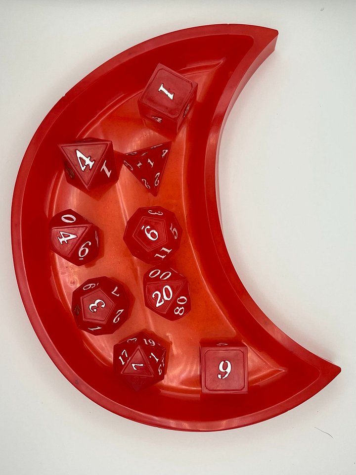 Custom Resin Dice - Commission Slot product image (1)