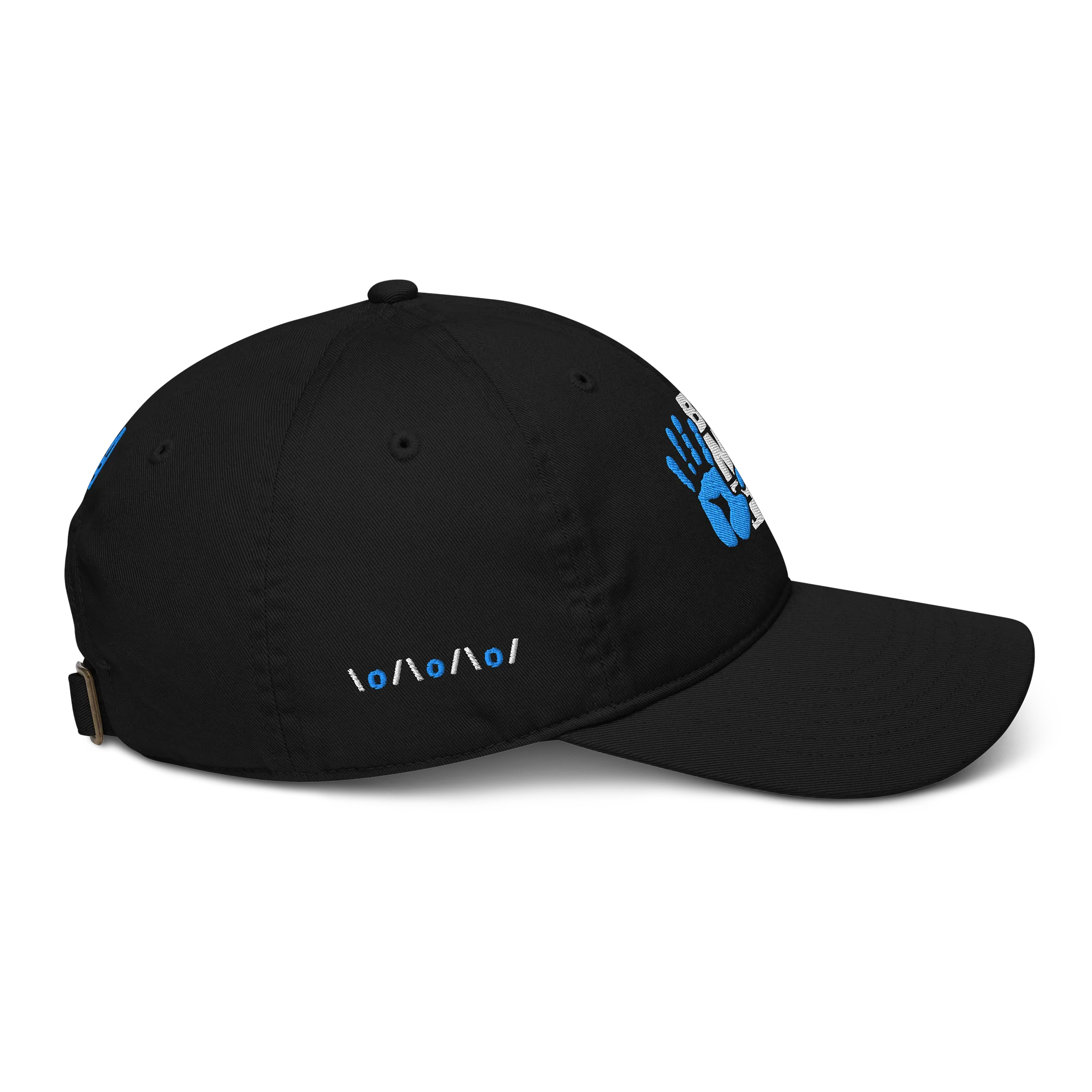 Blue Man Fans Hand Embroidered 3D Puff with Extended Logos product image (4)