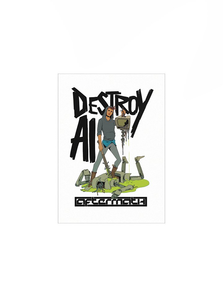 'Destroy AI' Poster product image (1)