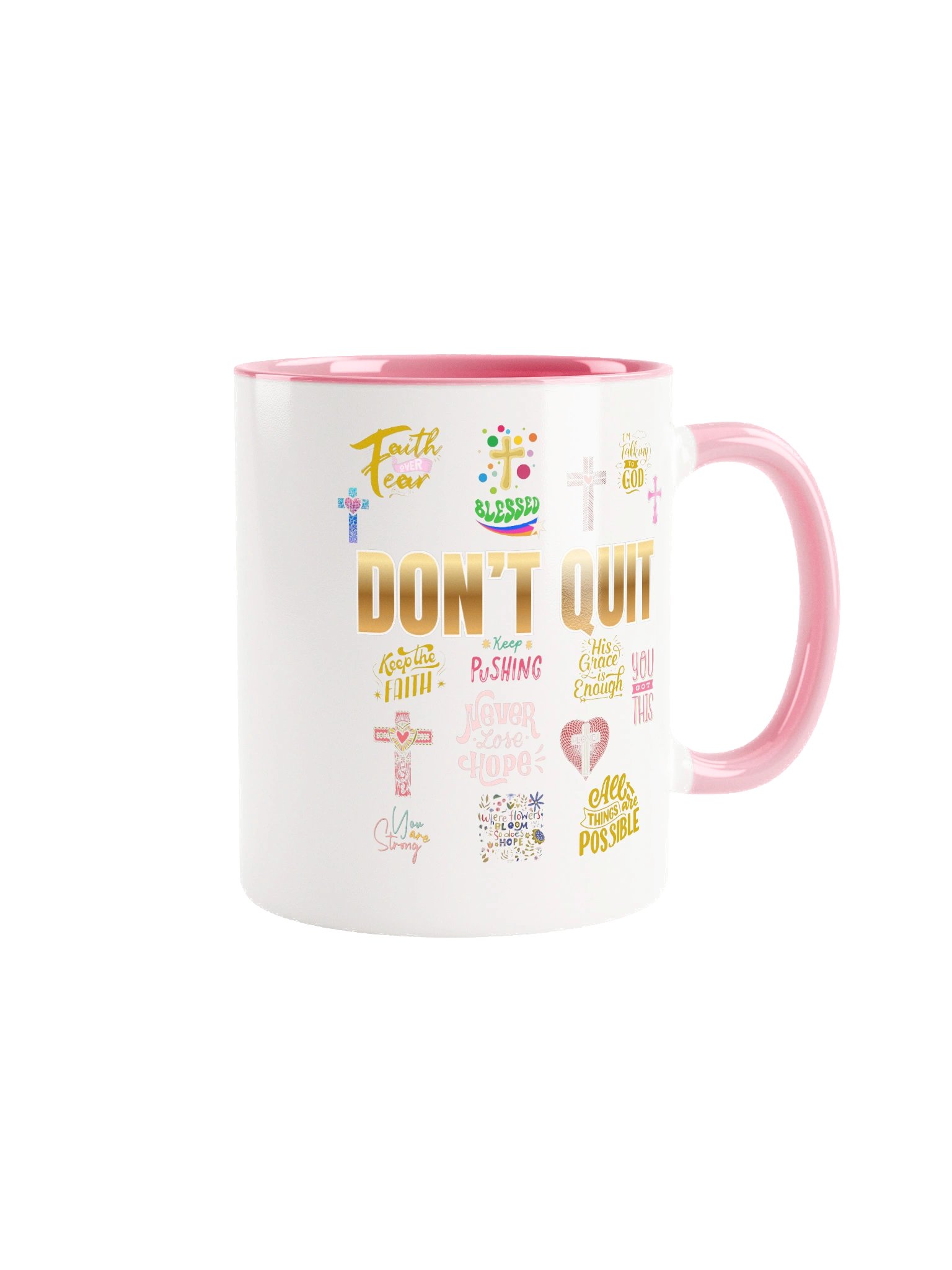 Don't Quit Galatians 6:9 Inspired Ceramic Mug product image (1)