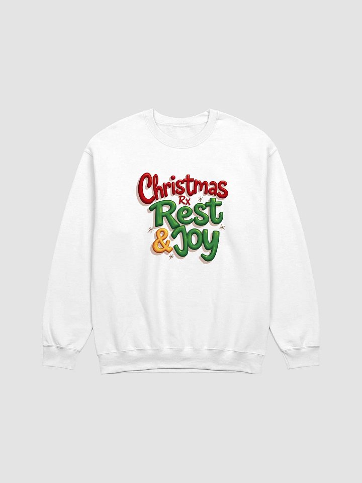 Christmas Rx Rest & Joy Crewneck Sweatshirt product image (8)