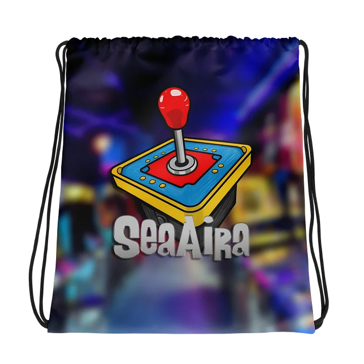 Joystick Drawstring Backpack product image (1)