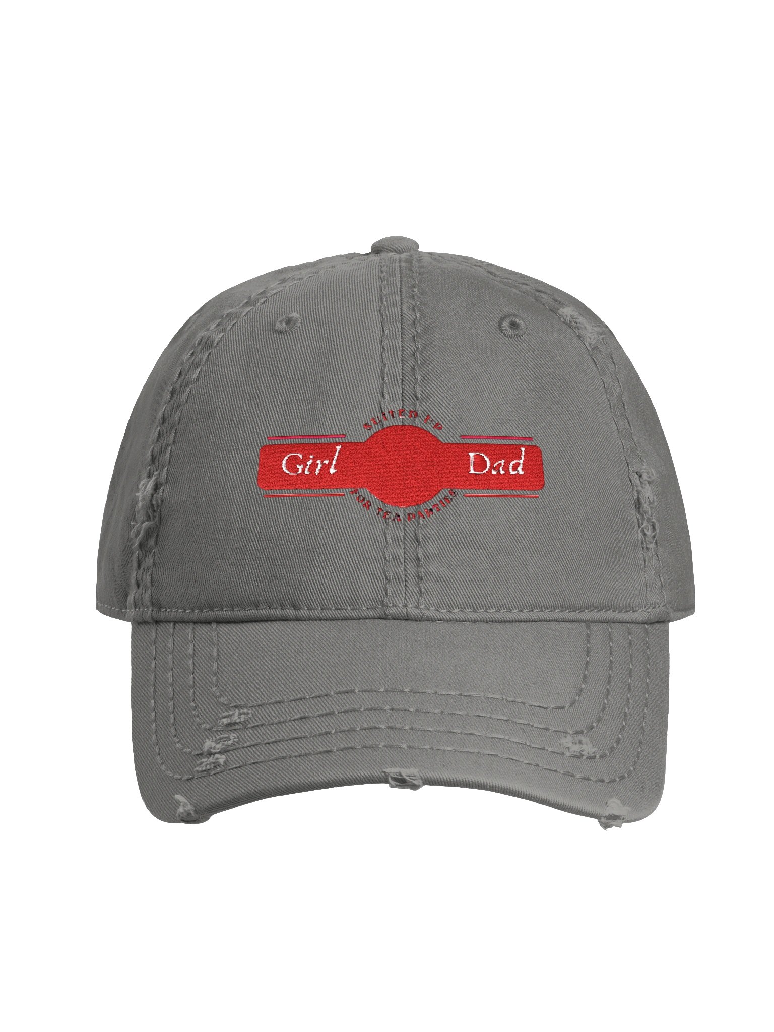#GirlDad Distressed Hat product image (1)