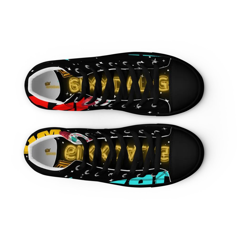 DA6iXXWRLD X 6IXX 1'S DARK SIDERS HIGH TOPS 6GLAZERS & 6CLOWNS product image (9)