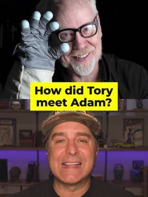 How did @ToryBelleci meet Adam Savage?Let's just say it includes Star Wars...and maybe a prank with a lot of (fake)🩸. #MythBusters