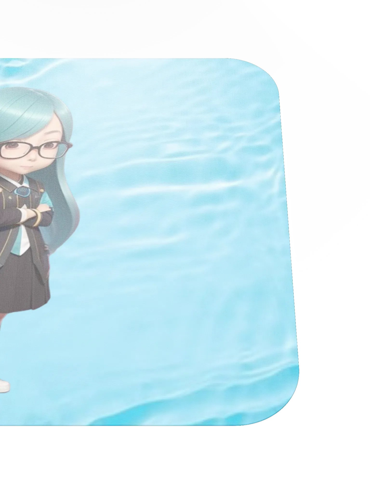 (AQUA CHIBI) K Classic Mouse Pad product image (5)