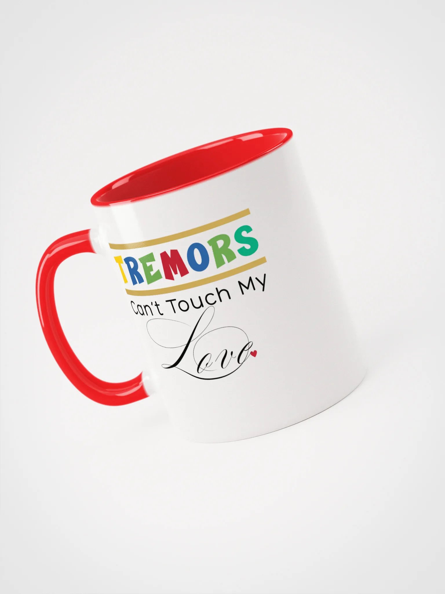 Tremors Can’t Touch My Love, Parkinson Ceramic Mug product image (3)