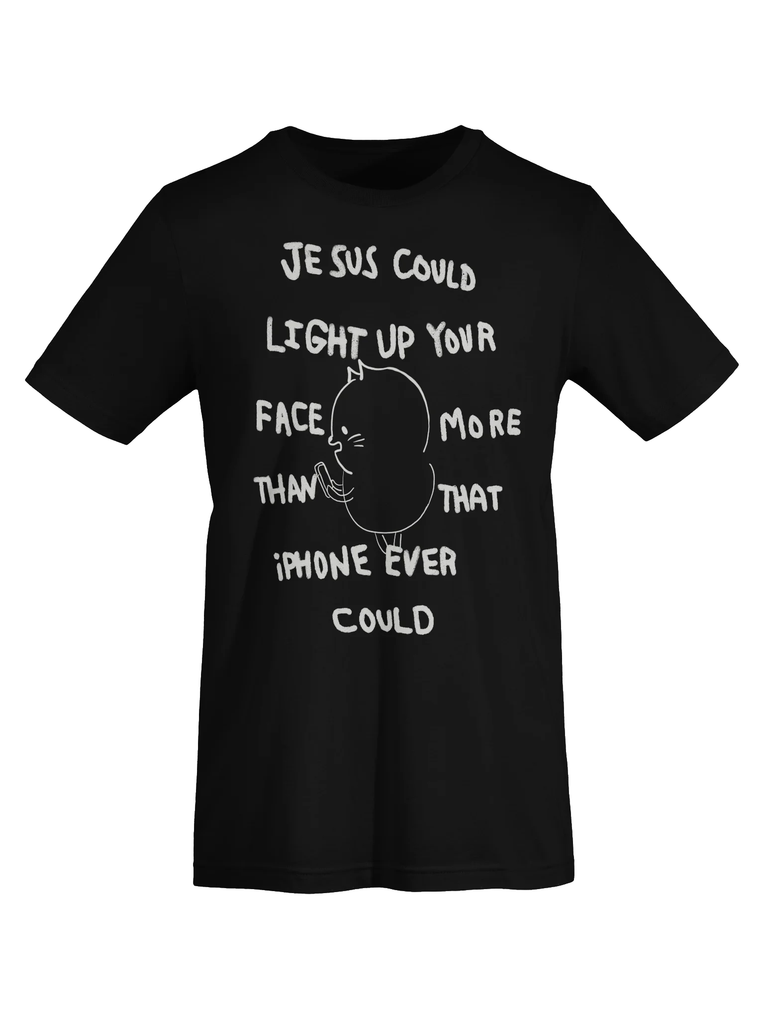 Parody iPhone Jesus Statement Tee product image (7)