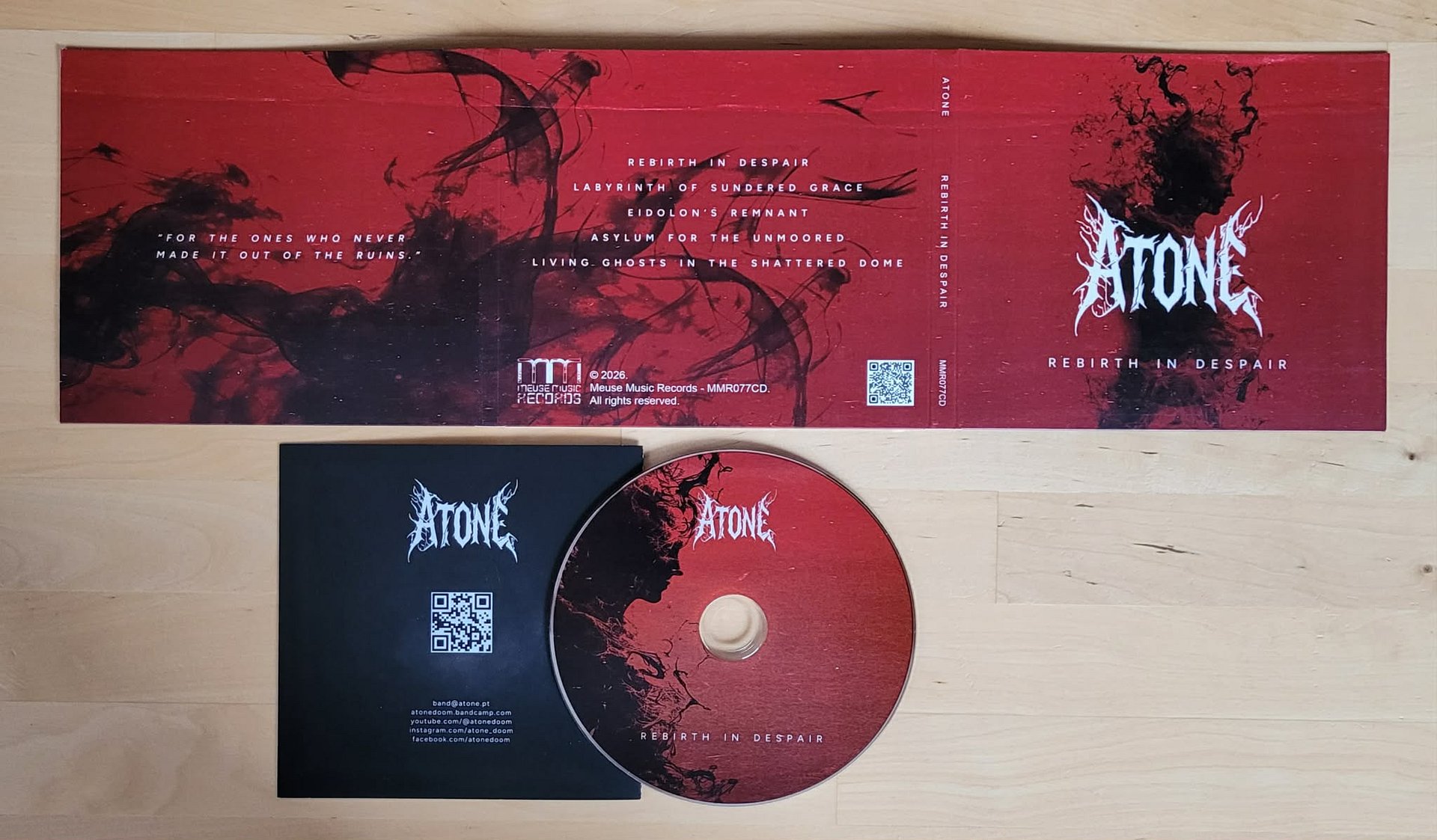 Rebirth in Despair - CD DIGIPACK LIMITED EDITION product image (6)