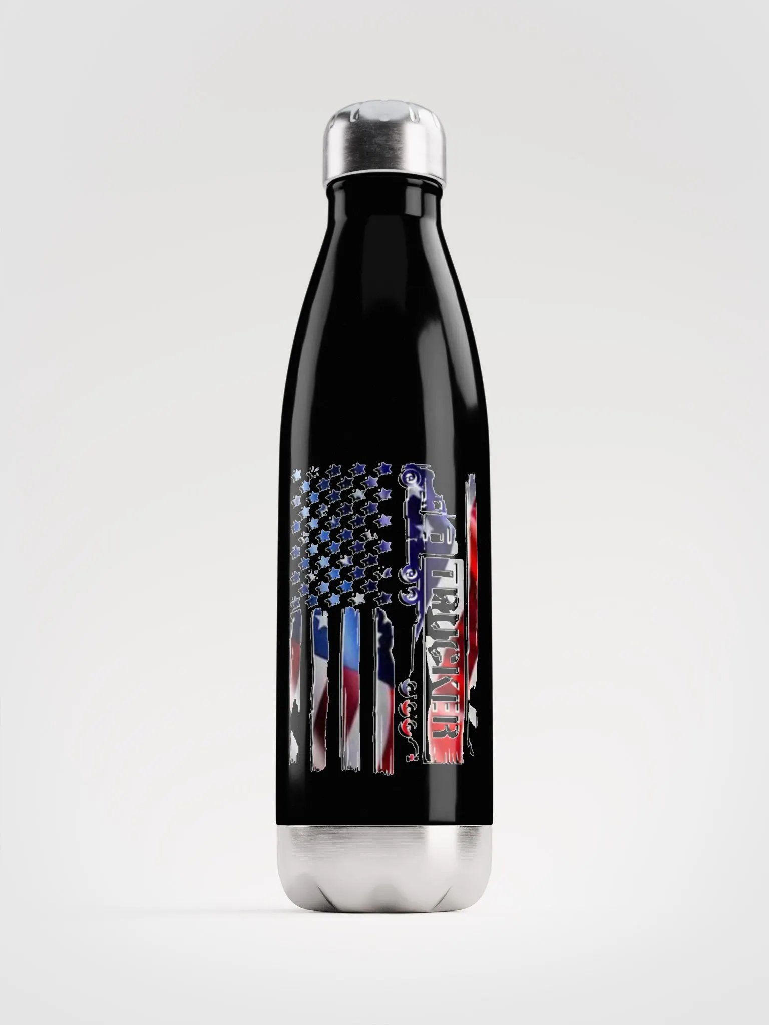 American Trucker Stainless Steel Water Bottle product image (1)