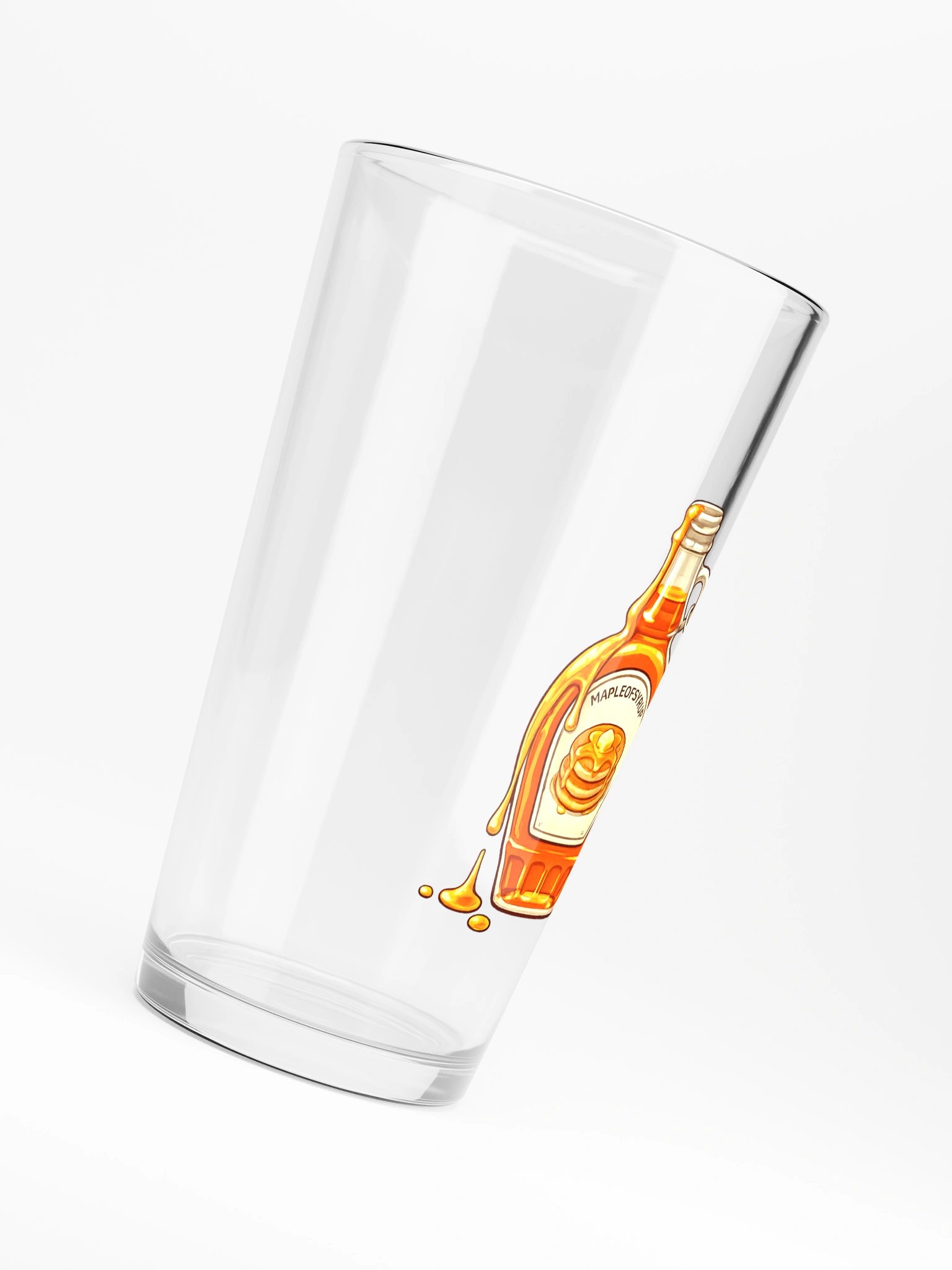 Syrup Bottle Pint Glass product image (6)