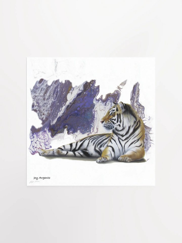 Tiger Relaxing Print product image (2)