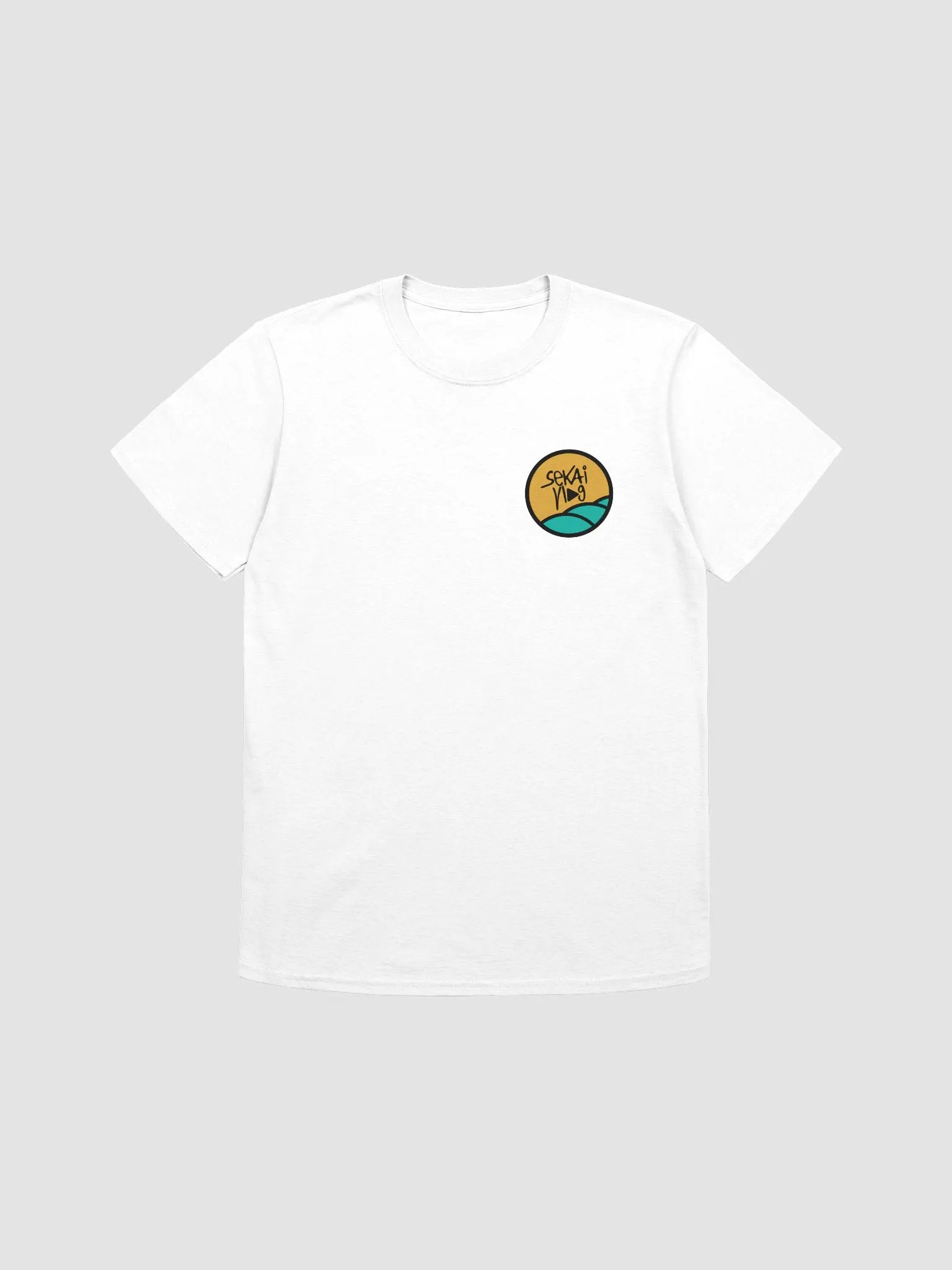 Sekaivlog - Camisa blanca con logo a color product image (1)